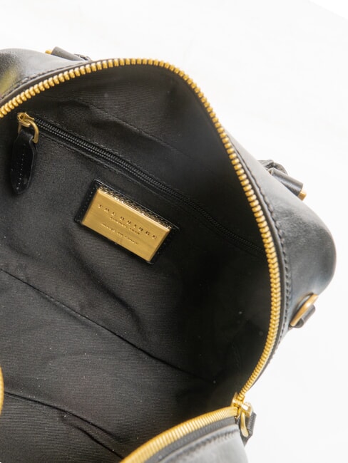 STORY DONNA Mini-Handtasche mit Schultergurt Schwarzes Gold - Damentaschen