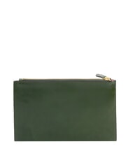 THE BRIDGE LUCREZIA Clutch mit Ledermanschette englische grüne abb. Gold - Damentaschen - 4