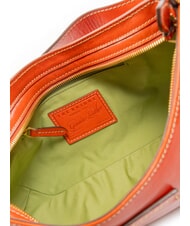 THE BRIDGE GIORGIA Umh&auml;ngetasche aus Leder gebranntes Orange abb. Gold - Damentaschen - 5