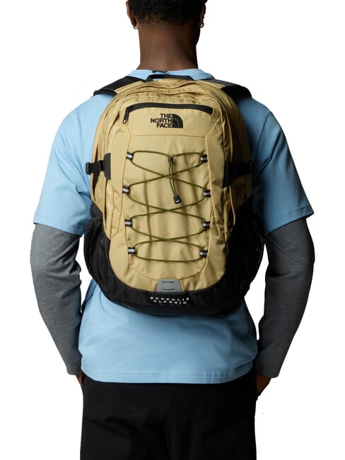 BOREALIS CLASSIC Laptoprucksack bis 13'' Khaki Stein/TNF Schwarz - Rucksäcke für Schule &amp; Freizeit