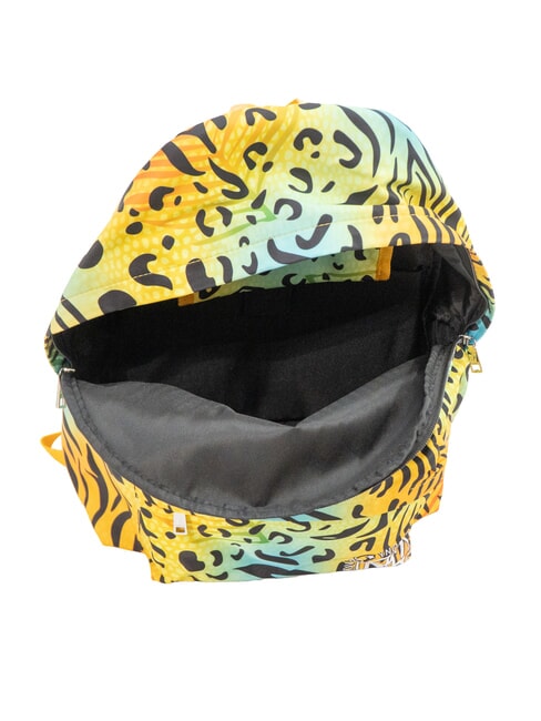 JUNGLE PARADISE Bedruckter Rucksack Gelb - Damentaschen