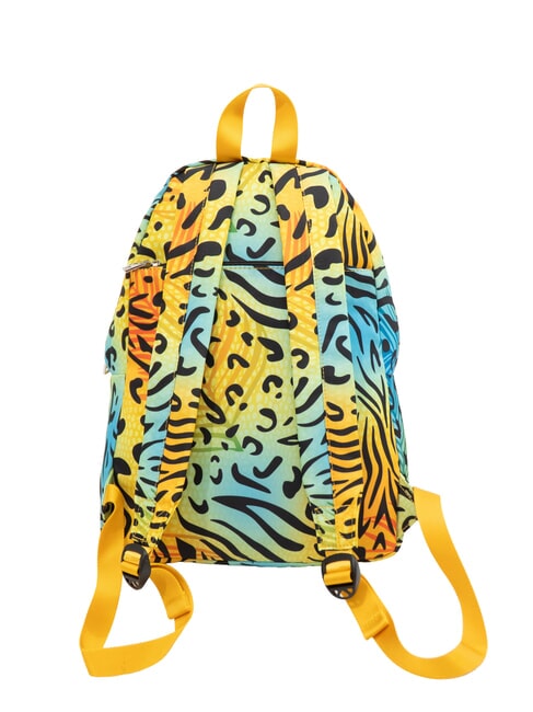 JUNGLE PARADISE Bedruckter Rucksack Gelb - Damentaschen