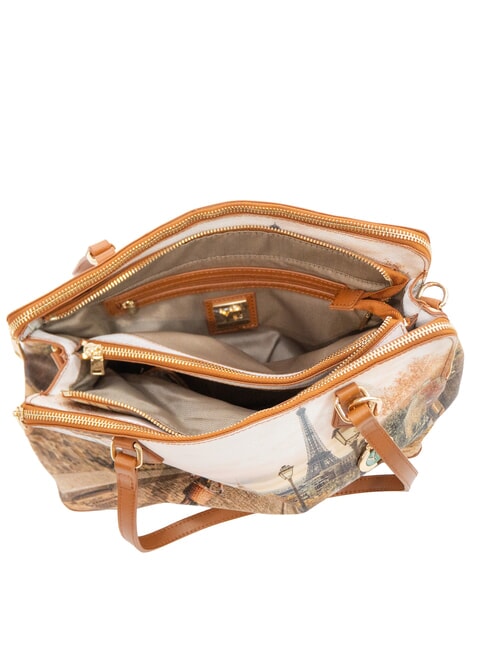 YESBAG Umh&auml;ngetasche mit Schultergurt romantisches Paris - Damentaschen