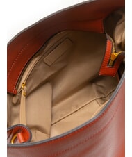 GIANNI CHIARINI OTTAVIA Umhängetasche, Leder ziegelrot - Damentaschen - 5