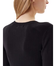 GUESS KENZIE LOGO Pullover mit V-Ausschnitt jetbla - Damenpullover - 3