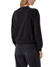 GUESS STUDDED LOVE Rundhals-Sweatshirt mit Nieten-Print - Sweatshirts Damen