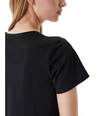 GUESS FLOWER BLING T-Shirt mit Druck und Applikation jetbla - T-Shirts und Tops für Damen - 4