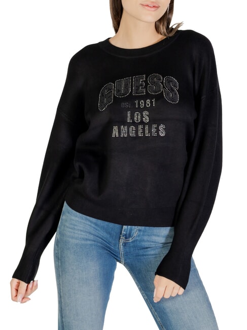 LEIGHTON LOGO Pullover mit Rundhalsausschnitt jetbla - Damenpullover