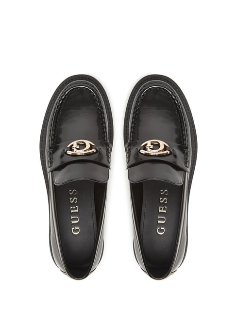 YANIKA Keil-Loafer SCHWARZ - Damenschuhe