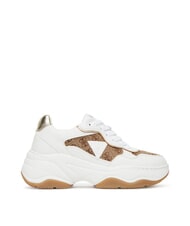 GUESS HAPYY4  Turnschuhe Beige / Braun - Damenschuhe - 2