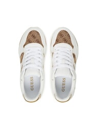 GUESS HAPYY4  Turnschuhe Beige / Braun - Damenschuhe - 5