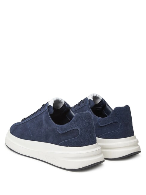 ELBA  Leder-Sneakers Blau - Herrenschuhe