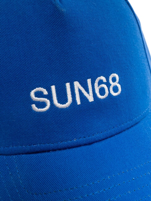LOGO Baseballkappe aus Baumwolle Blau - Mützen/Hüte