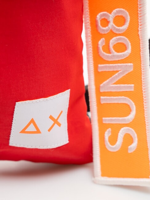 NYLON Nylontasche mit Tasche Feuerrot - Umhängetaschen Herren