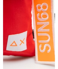 SUN68 NYLON Nylontasche mit Tasche Feuerrot - Umhängetaschen Herren - 3