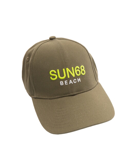 LOGO Baseballkappe aus Baumwolle dunkles Militär - Mützen/Hüte