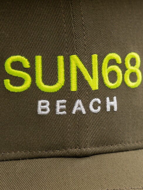 LOGO Baseballkappe aus Baumwolle dunkles Militär - Mützen/Hüte