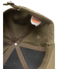 SUN68 LOGO Baseballkappe aus Baumwolle dunkles Militär - Mützen/Hüte - 4