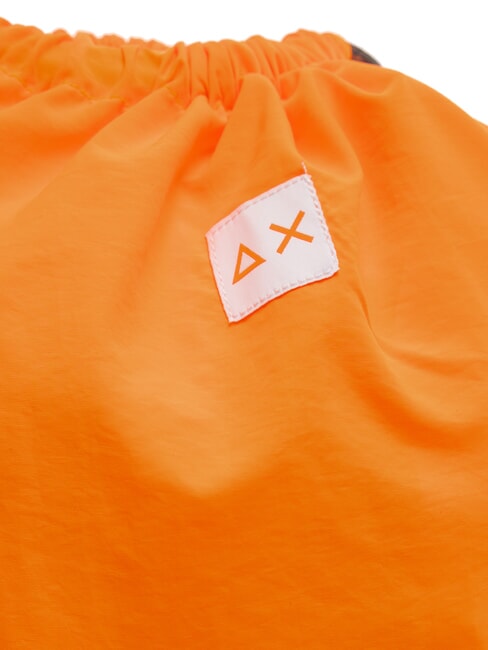 NYLON Rucksack mit Kordelzug fluoreszierendes Orange - Rucksäcke für Schule &amp; Freizeit