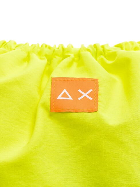 NYLON Rucksack mit Kordelzug fluoreszierendes Gelb - Rucksäcke für Schule &amp; Freizeit