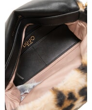 LIUJO LAPUFFY Plüsch-Umhängetasche mit Animal-Print natürlicher Fleck. - Damentaschen - 5