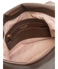 LIUJO LAPUFFY Umhängetasche mit Überschlag braunes Licht - Damentaschen - 5