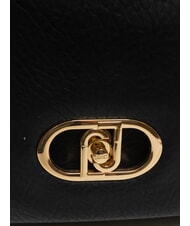 LIUJO LAPUFFY Umhängetasche mit Überschlag SCHWARZ - Damentaschen - 3