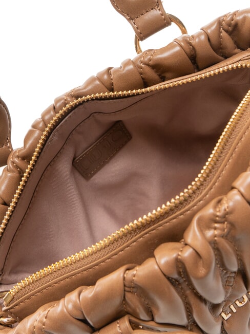 AIDE Kleine gesteppte Tragetasche Wildleder- - Damentaschen