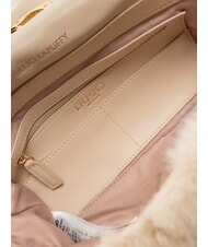 LIUJO LAPUFFY Plüschtasche mit Kettengriff Marmor - Damentaschen - 5