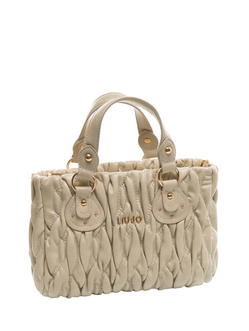 AIDE Kleine gesteppte Tragetasche Marmor - Damentaschen