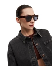 VANS SQUARED OFF SHADES Sonnenbrille Gepardenschildkröte - Damenbrillen - 4