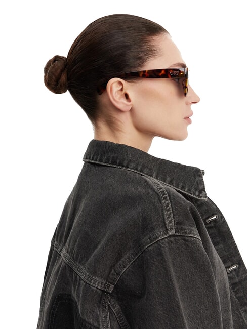 SQUARED OFF SHADES Sonnenbrille Gepardenschildkröte - Damenbrillen