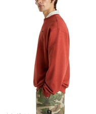 VANS SALTON Sweatshirt mit Rundhalsausschnitt aus Baumwolle roter Ocker - Sweatshirts Herren - 3
