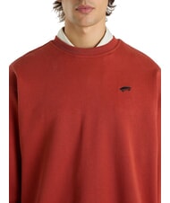 VANS SALTON Sweatshirt mit Rundhalsausschnitt aus Baumwolle roter Ocker - Sweatshirts Herren - 4
