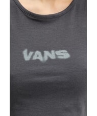 VANS BLUR Crop-Top mit Logo-Print Asphalt - T-Shirts und Tops für Damen - 4