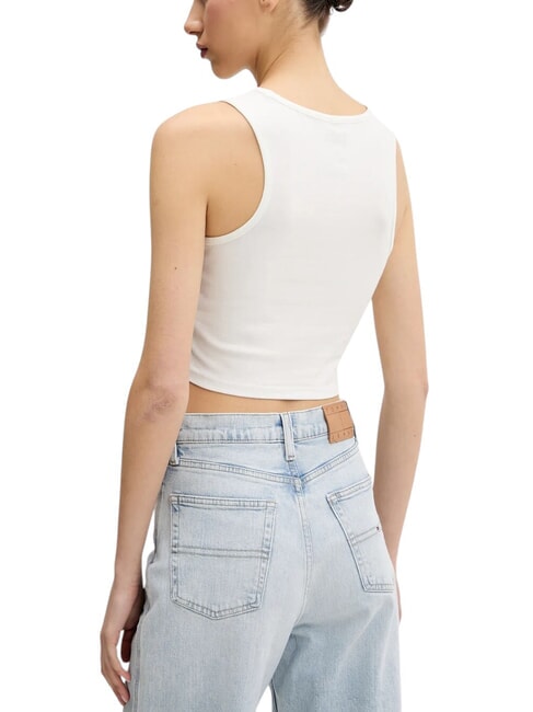 BLUR Crop-Top mit Logo-Print Mäusespeck - T-Shirts und Tops für Damen