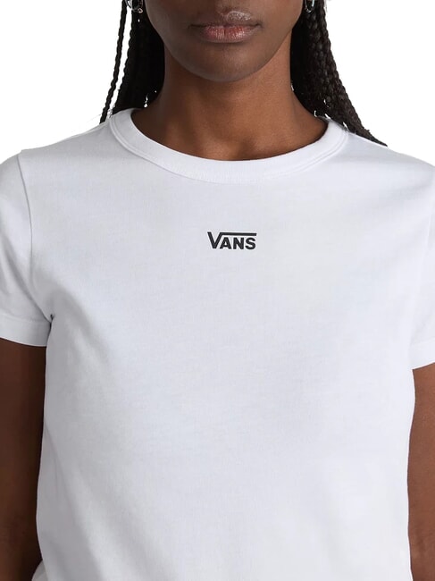 BASIC MINI Kurzärmliges Baumwoll-T-Shirt Weiß - T-Shirts und Tops für Damen