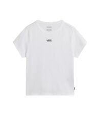 VANS BASIC MINI Kurzärmliges Baumwoll-T-Shirt Weiß - T-Shirts und Tops für Damen - 4