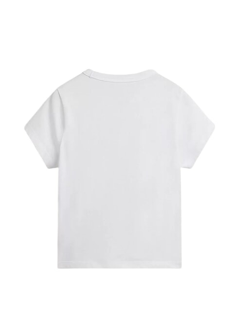 BASIC MINI Kurzärmliges Baumwoll-T-Shirt Weiß - T-Shirts und Tops für Damen