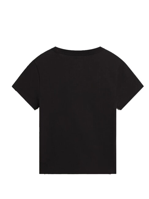 BASIC MINI Kurzärmliges Baumwoll-T-Shirt Schwarz - T-Shirts und Tops für Damen