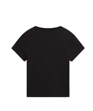 VANS BASIC MINI Kurzärmliges Baumwoll-T-Shirt Schwarz - T-Shirts und Tops für Damen - 4