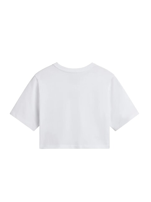 FLYING V Crop-Top mit Logo Weiß - T-Shirts und Tops für Damen