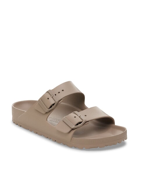 ARIZONA EVA Slipper-Sandale mit zwei Schnallen grau taupe - Damenschuhe