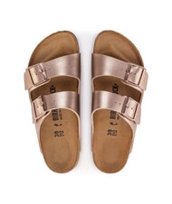 BIRKENSTOCK ARIZONA Metallische Slipper-Sandale Kupfer - Damenschuhe - 3
