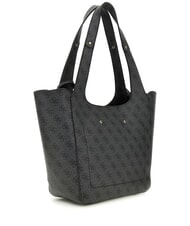 GUESS CALISTA 4G Umhängetasche Kohle - Damentaschen - 3