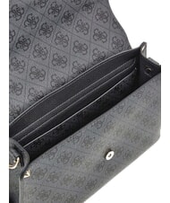 GUESS MERIDIAN 2 Umhängetasche Kohle - Damentaschen - 3