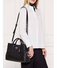 GUESS PHOEBE Handtasche, mit Schultergurt schwarzes Logo - Damentaschen - 6