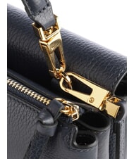 COCCINELLE ARLETTIS Minitasche aus strukturiertem Leder Mitternachtsblau - Damentaschen - 3