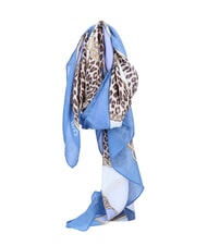 LIUJO ANIMALIER CHAIN Schal mit Allover-Print heller Denim - Schals - 3