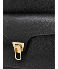 COCCINELLE BEAT GENERATIO Rucksack aus gehämmertem Leder Schwarz - Damentaschen - 4